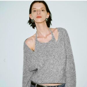 Urban Revivo 2 piece Gray Women's Sweater XS/Sm